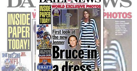  Bruce Jenner na slici nosi haljinu