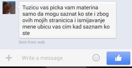 BILI ČIKU izgubio živce: 'Pi*ka vam materina, ubiću vas čim saznam ko ste!'