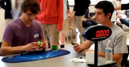 "Treptaj oka": Tinejdžer složio Rubikovu kocku za 5 sekundi