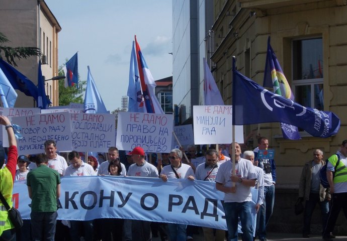 Sindikalisti poručili: Ovo je samo početak, sljedeći put će nas biti 100.000!