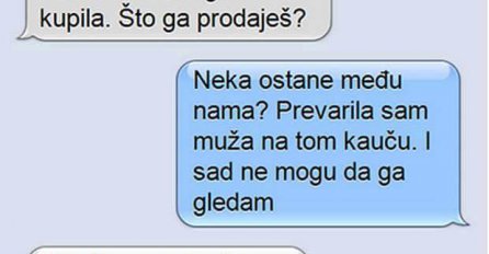 Pitala komšinicu hoće li kupiti kauč: Odgovor koji je dobila vječno će pamtiti