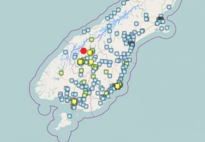  Novi Zeland pogodio zemljotres jačine 5,6 stepeni po Richteru