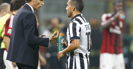 OTKRIVENO: Tevez sinoć pobjesnio na Allegrija