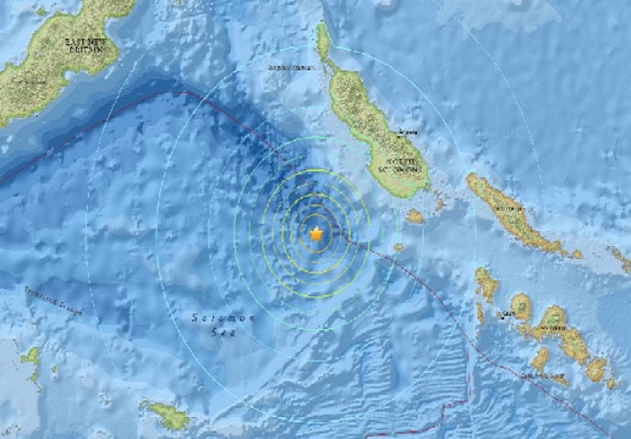 Novi snažan zemljotres pogodio Tihi okean
