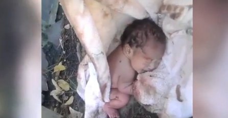 DAR OD BOGA: Pronašao novorođenče na putu ka poslu, snimak postao hit na Youtubeu