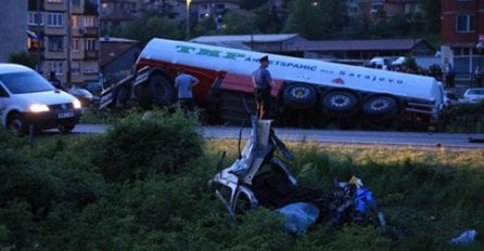 Zenica: Sudar cisterne i automobila, poginula jedna osoba!