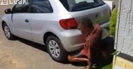 BOLESNO: Pogledajte snimak muškarca koji je imao sex s automobilom!