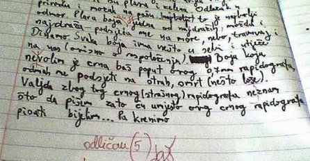 ODUŠEVIO PROFESORA: Je li ovo najbolji sastav iz maternjeg jezika ikada napisan?
