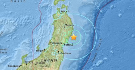 Snažan zemljotres 6,8 pogodio sjeveroistok Japana