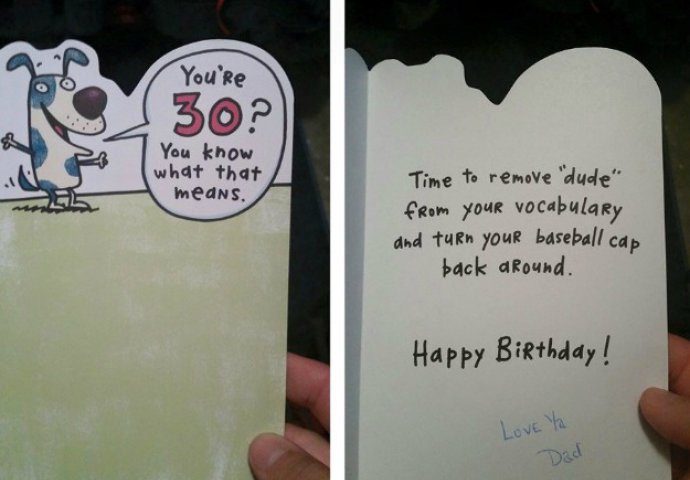 Dobio dirljivu čestitku od oca koji je preminuo prije 16 godina