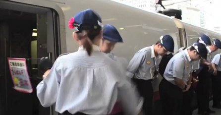 ČUDESNI JAPANCI: Evo kako za samo 7 minuta ulickaju cijeli voz