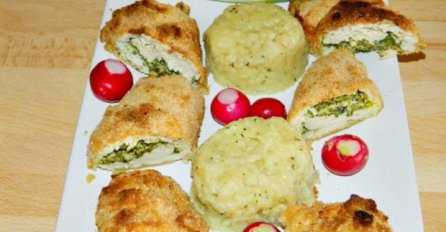 Savršena kombinacija: Pileće rolnice sa špinatom!