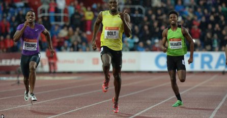 JAMAJČANIN NEDOSTIŽAN: Usain Bolt slavio pobjedu u svojoj prvoj ovosezonskoj utrci u Evropi