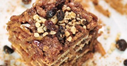 Keks torta s jabukama