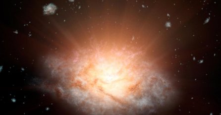Najsjajnija galaksija svijetli svjetlošću 300 triliona Sunaca