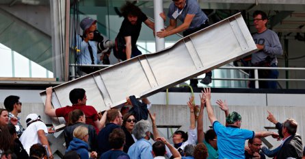ROLAND GARROS: Srušio se dio stadiona, ima povrijeđenih