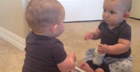 Pogledajte reakciju bebe nakon prvog šišanja