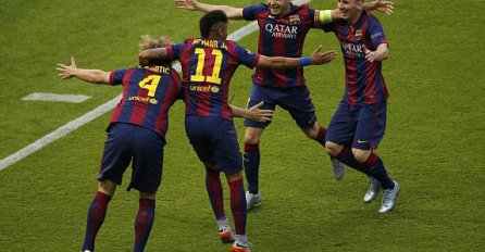 Messi i družina na krovu Evrope: Ovo je kruna izvanredne sezone