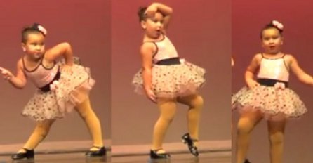 MINI DIVA: Djevojčica na priredbi plesom oduševila sve prisutne, a potom postala hit i na internetu