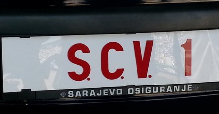 Znate li šta je pisalo na tablicama Forda s kojim se papa vozao po Sarajevu?