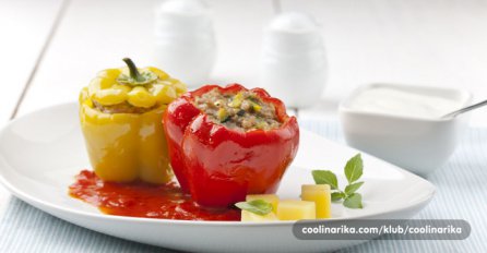 Punjene pečene paprike