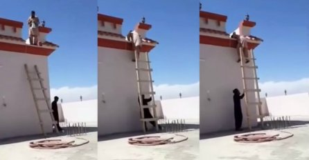 Pogledajte kako pomoći nekome da siđe s uma umjesto s merdevina