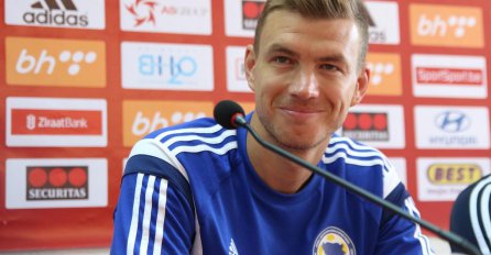 Džeko i Baždarević optimistični: Idemo po pobjedu