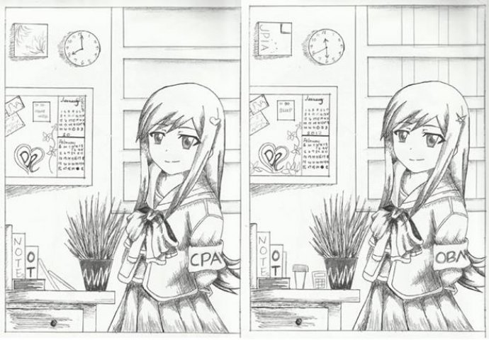 Pokušajte za jedan minut pronaći 10 razlika