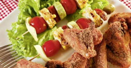 Pileća krilca s parmezanom