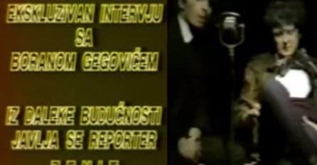 Još jedna sjajna parodija 'Nadrealista' iz 80-ih: Intervju sa Boranom Gegovićem (VIDEO)
