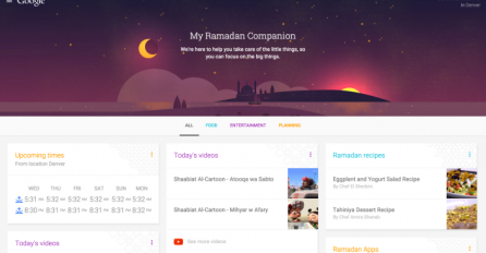Google obradovao muslimane: Pokrenuo web portal My Ramadan Companion