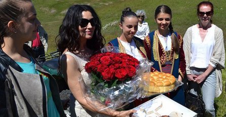 Monica Bellucci u Nevesinju (FOTO)