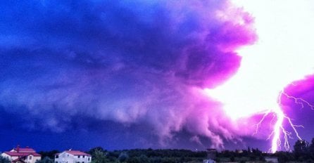 "SMAK SVIJETA": Nevjerovatne fotografije velikog nevremena u Hrvatskoj