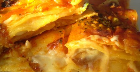 MORATE PROBATI: Lazanje s vrganjima