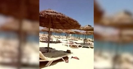 Objavljen video od 11 minuta: Pogledajte kakav užas je zavladao na plaži u Tunisu