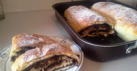 (VIDEO RECEPT) Čokoladna štrudla