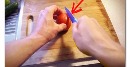 Naoštrite svoje tupe noževe bez oštrača! Evo kako...