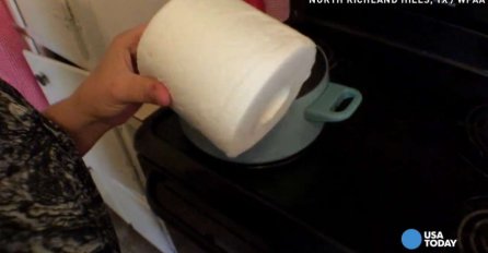 (VIDEO) Ubacila je toalet papir u ključalu vodu, a onda napravila nešto što će vas naprosto oduševiti!