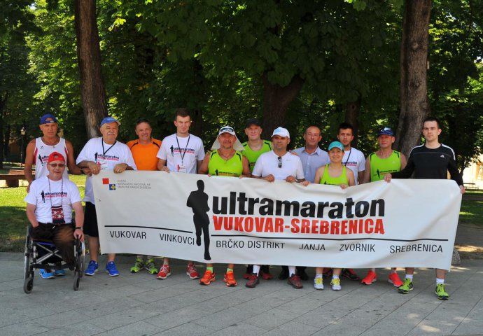 Ultramaraton Vukovar - Srebrenica posvećen 20. godišnjici genocida u Srebrenici