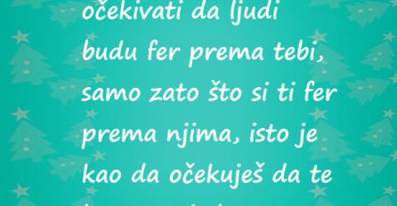 Koliko možemo očekivati od ljudi da nam " vrate " našu dobrotu 