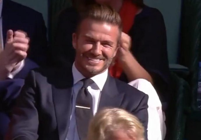 Beckham dobio ovacije prisutnih na meču: Pogledajte šta mu se desilo