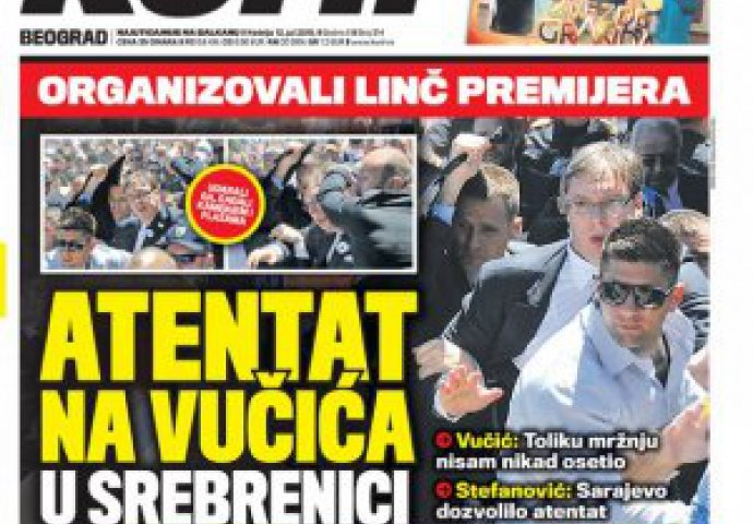 Podmeću laži preko Kurira: Crni labudovi organizovali linč Vučića