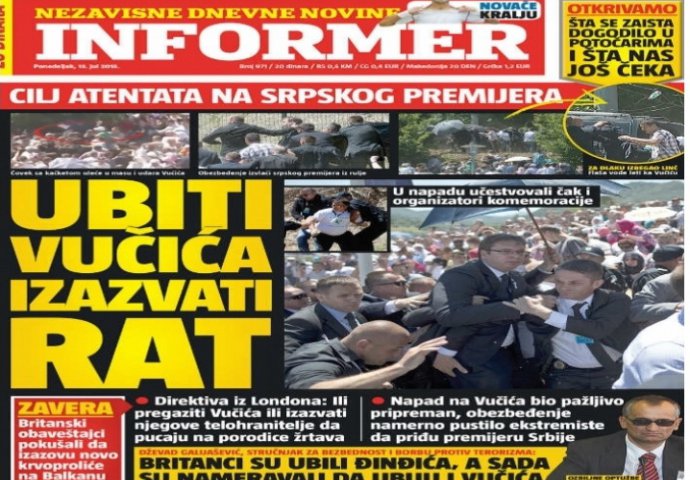 Evo šta mediji u Srbiji pišu o BiH: Ovo, zaista, nije normalno!