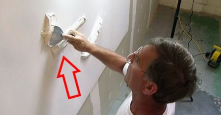 Stavio je malo gipsa na zid, kad vidite šta je napravio, poželjet ćete isto (VIDEO)