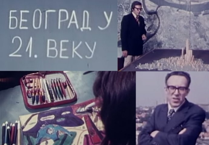 Želje i planovi: Kako su Beograđani iz 1970-ih zamišljali Beograd 21. vijeka (VIDEO)