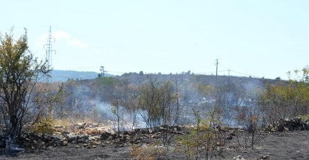 Gori kod HE Salakovac: Mještani Malog polja kod Blagaja i dalje u strahu od požara