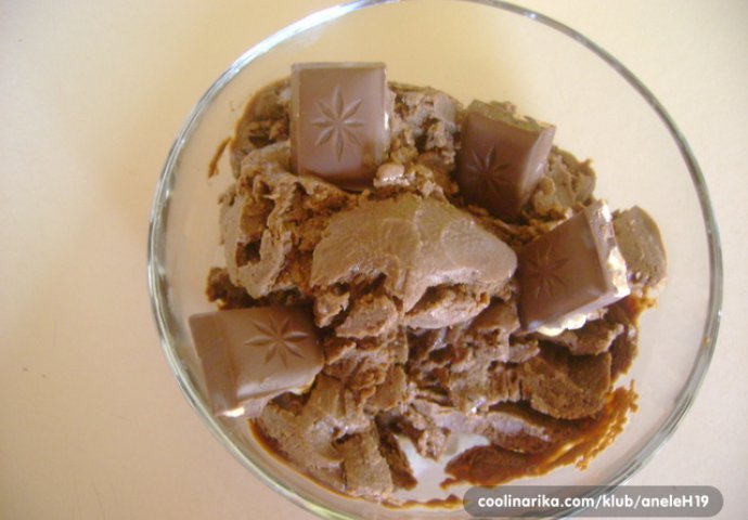 Domaći sladoled od čokolade