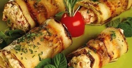  MORATE PROBATI: Ukusne rolnice od tikvica i šampinjona