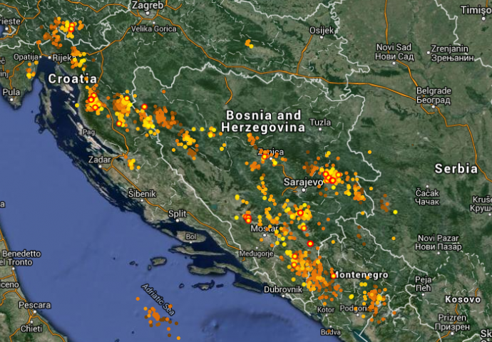 Narandžasto upozorenje za BiH: Nakon vrelina očekuje nas nestabilno vrijeme!