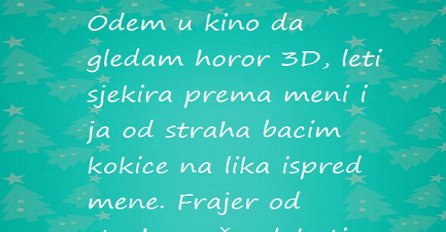 Presmiješno: Ono kad gledaš 3D film i ne možes se uvjeriti da nije stvarnost!
